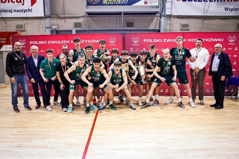 Srebro Mistrzostw Polski U17 dla Śląska Wrocław!