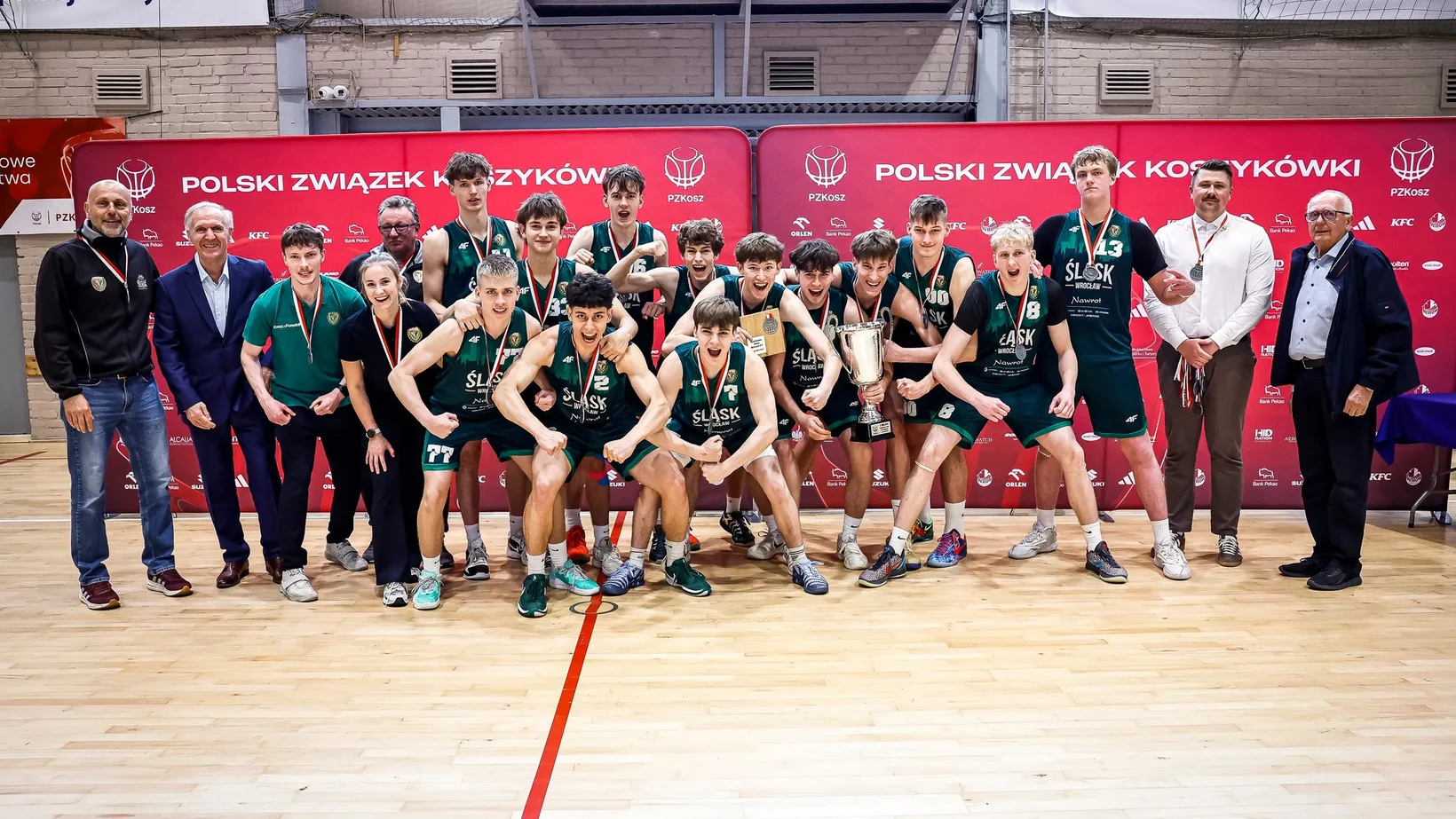 Srebro Mistrzostw Polski U17 dla Śląska Wrocław!
