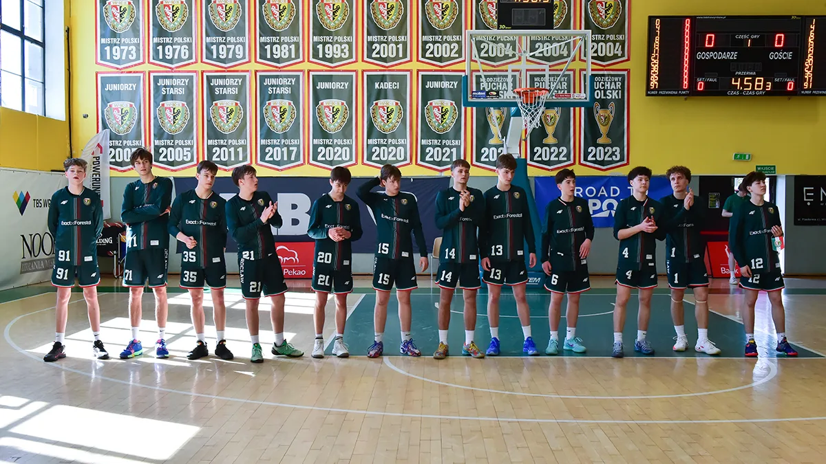 Rusza walka o medale Mistrzostw Polski U15. Exact Forestall Śląsk Wrocław zagra w turnieju finałowym w Sopocie