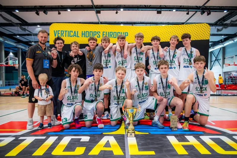Vertical Hoops EuroCup 2026 za nami. Złoto dla Śląska Wrocław U14!