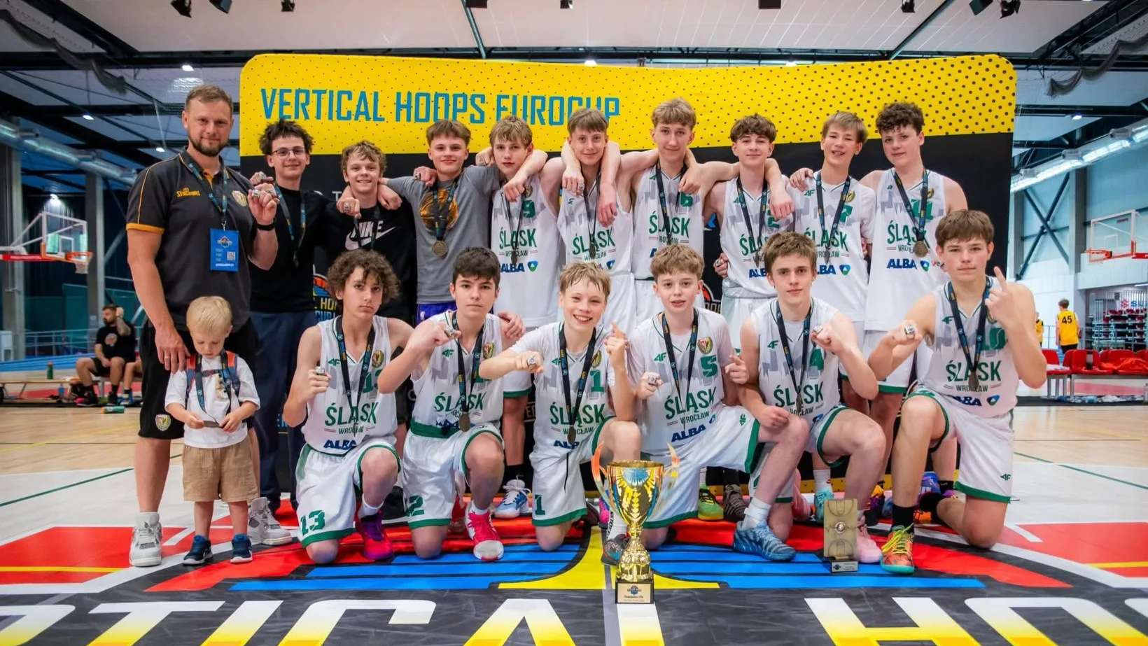 Vertical Hoops EuroCup 2026 za nami. Złoto dla Śląska Wrocław U14!