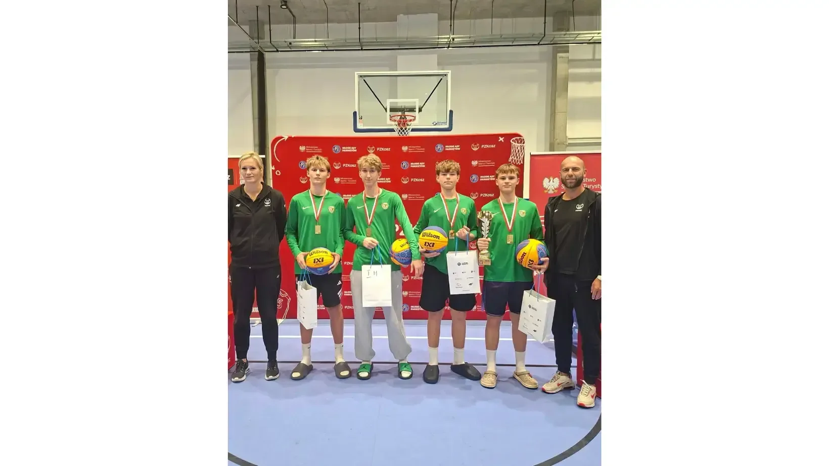 Złoto dla Śląska w turnieju 3x3 KOSSM U15 Czelendż Strefa Północ!
